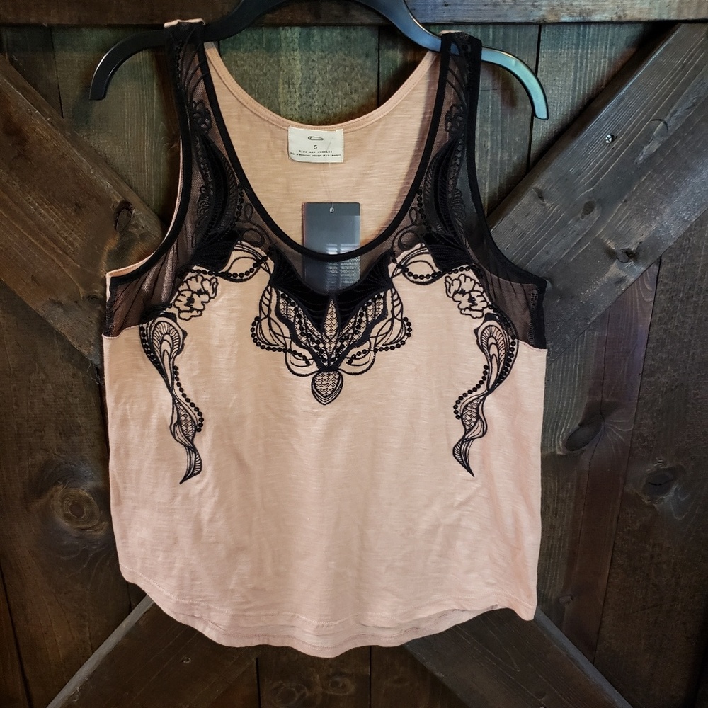 NWT Urban outfitters pink/peach top